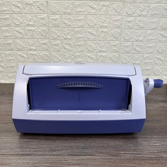 Xyron Model 900 Sticker Label Magnet Maker Laminator Machine Purple S/N 008741 - Picture 3 of 5